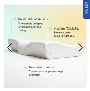 Dosaze Standard Contoured Orthopedic Pillow New In Box